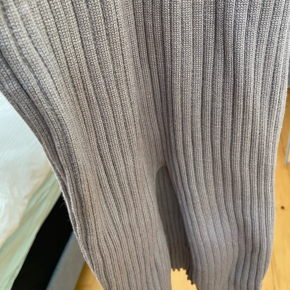 Ribbed size S beige dress, never worn - Picture 6 of 6